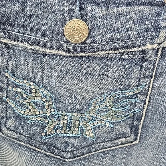 Rock & Republic Blue Boot Cut Jeans for Effortless Style - Picture 6 of 9